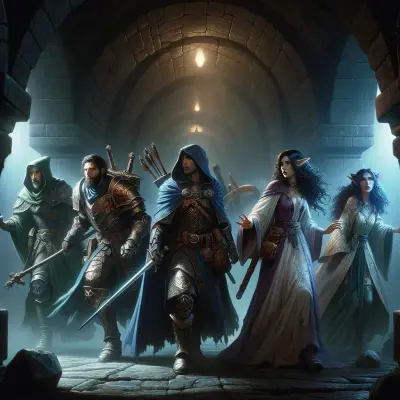 It's dark and scary in Barrat's dungeons
