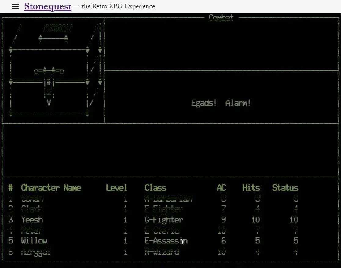 screenshot from game